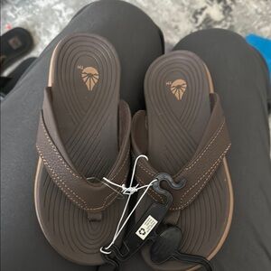 O’rageous Brown Flip Flops